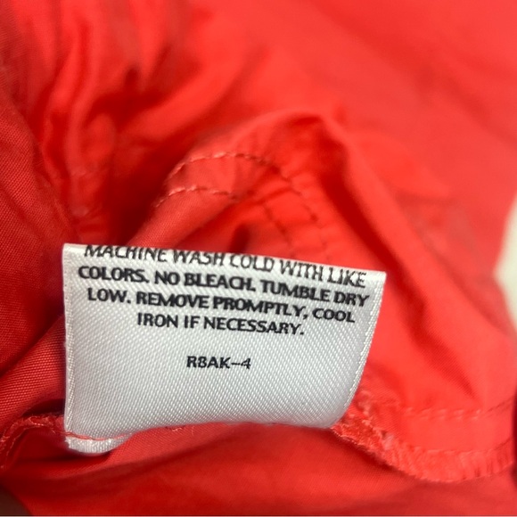 EILEEN FISHER Lightweight Jacket Women’s LARGE Coral - Picture 8 of 9